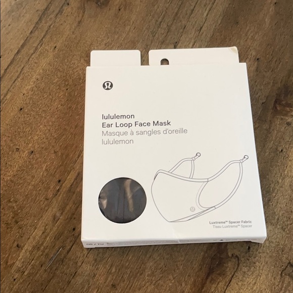 lululemon athletica Other - Black lulu mask